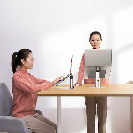 Baseus Metal Adjustable Stand for Laptop Silver