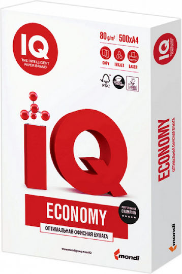 Mondi IQ Economy+ Printing Paper A4 80gr/m² 500 sheets