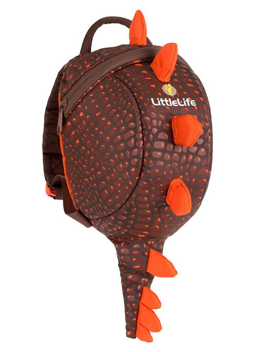 Littlelife Dinosaur Schulranzen Rucksack Kindergarten in Braun Farbe