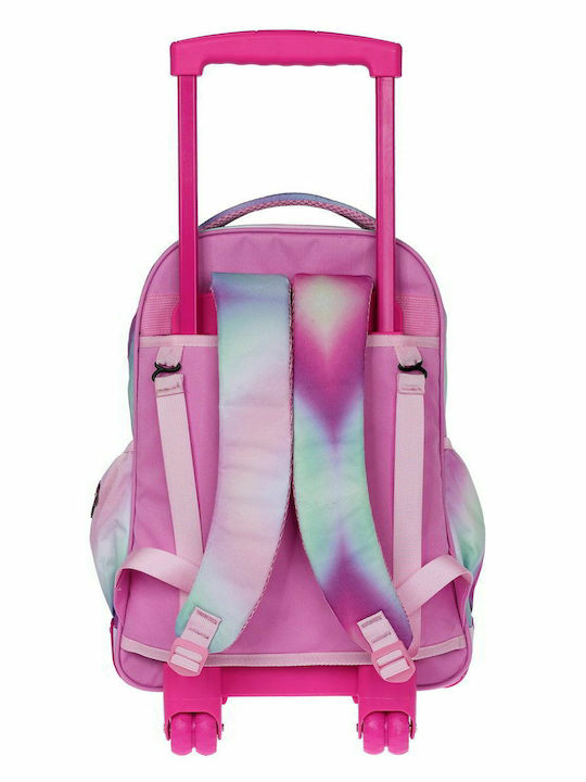 Lyc Sac School Bag Trolley Elementary, Elementary in Pink color