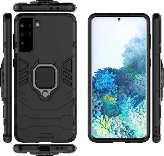Ring Armor Back Cover Plastic Negru (Galaxy S22+ 5G - Galaxy S22+ 5G)