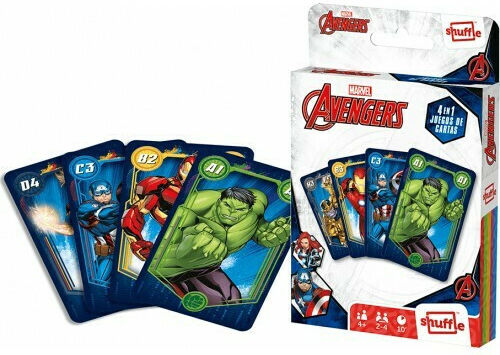 Brettspiel Avengers für 2-4 Spieler 4+ Jahre (ES) Shuffle