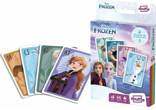 Board Game Frozen for 2-4 Players 4+ Years Old (ES) Shuffle