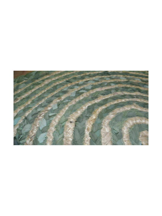 Viopros Jute Rug Round Summer from Jute Green
