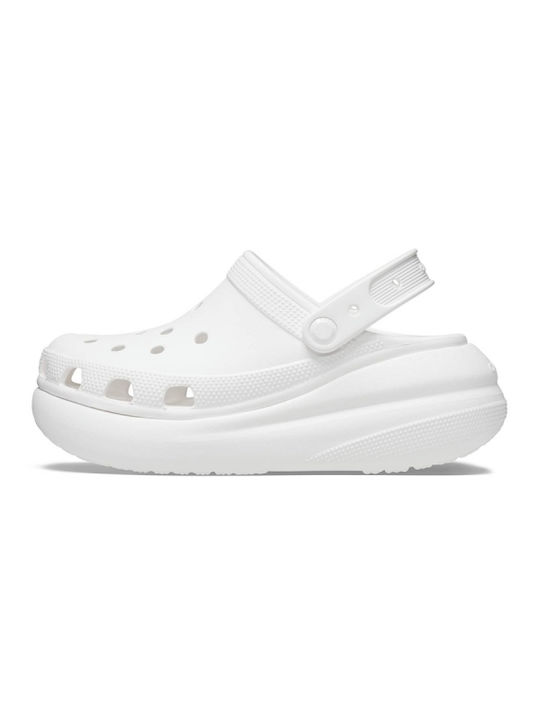 Crocs Classic Crush Anatomic Clogs White