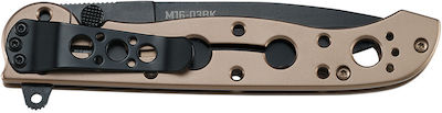 Columbia River Knives Pocket Knife Beige with Blade made of Stainless Steel