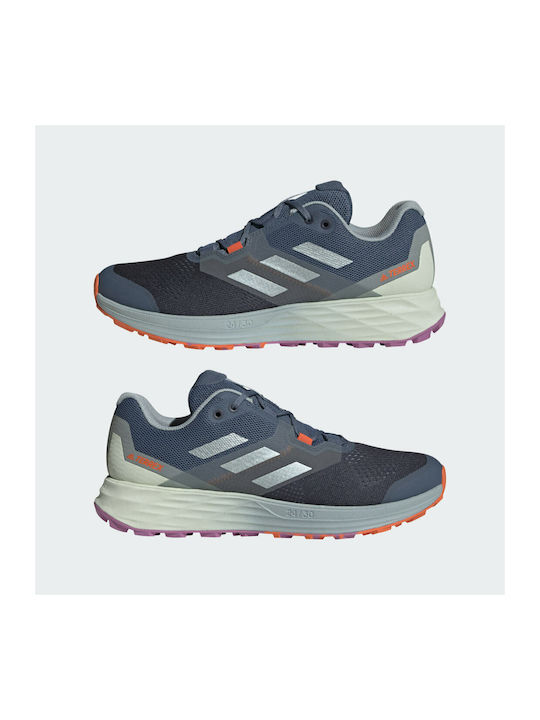 Terrex Two Flow Bărbați Pantofi sport Trail Running Wonder Steel / Magic Grey Met / Impact Orange