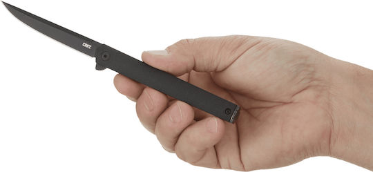 Columbia River Knives Ceo Flipper Blackout Σουγιάς Μαύρος