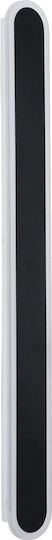 GloboStar Houston Modern Lamp Wall with Integrated LED and Adjustable White Light Black 6x60cm