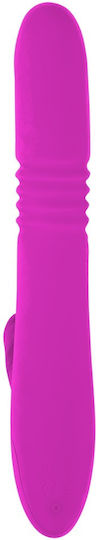 You2Toys Sweet Smile Thrusting Pearl Rabbit Vibrator Δονητής Rabbit 26cm Pink