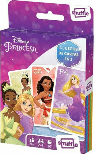 Επιτραπέζιο Παιχνίδι Disney Princess για 2-4 Παίκτες 4+ Ετών (EN) Shuffle