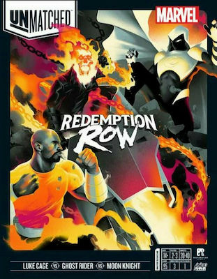 Restoration Games Board Game Unmatched: Redemption Row for 2-3 Players 14+ Years (EN)