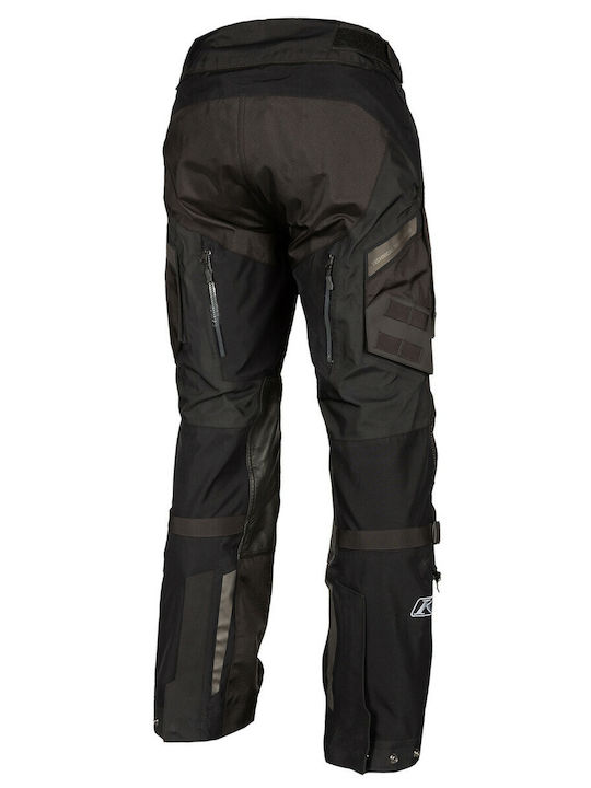 Klim Badlands Pro Bărbați Pantaloni Motocicletă 4 Anotimpuri Impermeabil Stealth Black