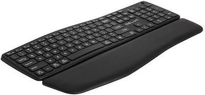 Delux Ergonomic GM908CV Kabellos Bluetooth Nur Tastatur Englisch US