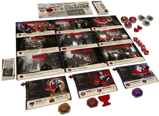 Επιτραπέζιο Παιχνίδι Masters of The Night για 1-5 Παίκτες 13+ Ετών (EN) Ares Games