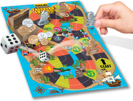 Board Game Το Νησί του Θησαυρού for 2+ Players 5+ Years Old 4M