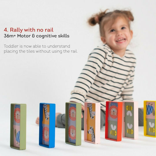 Taf Toys Βρεφικό Παιχνίδι My 1st Domino Rally για 18+ Μηνών
