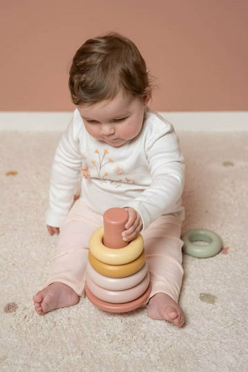 Little Dutch Παιχνίδι Πυραμίδα Sorting Pyramid With Rings για 6+ Μηνών