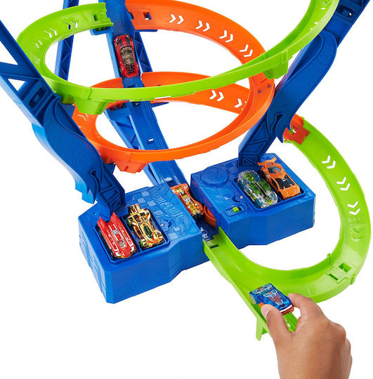 Hot Wheels Spiral Speed Crash Πίστα για 5+ Ετών