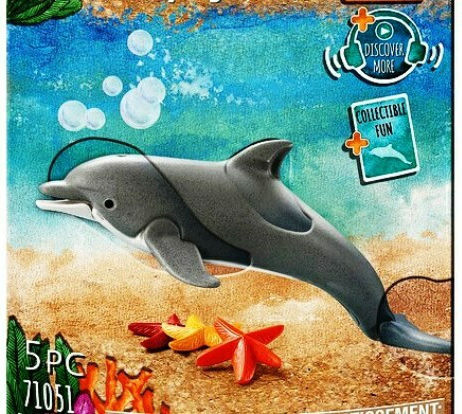 Playmobil Wiltopia Delfin roz pentru 4-10 ani