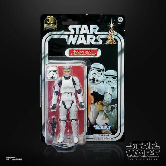 Φigură de acțiune Star Wars Black Series George Lucas (in Stormtrooper Disguise) pentru copii de 4+ ani ani 15cm cm