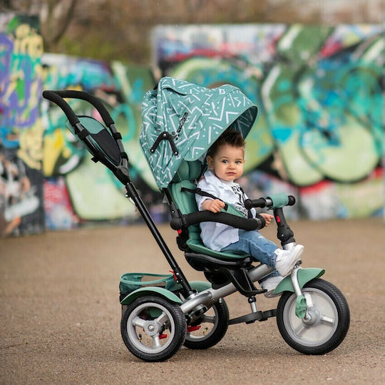 Lorelli New Convertible Kids Tricycles with Parental Handle 4 in 1 for 1-3 Years Black