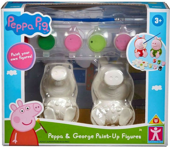 Giochi Preziosi Ζωγραφική Peppa & George Paint-Up Figures για Παιδιά 3+ Ετών