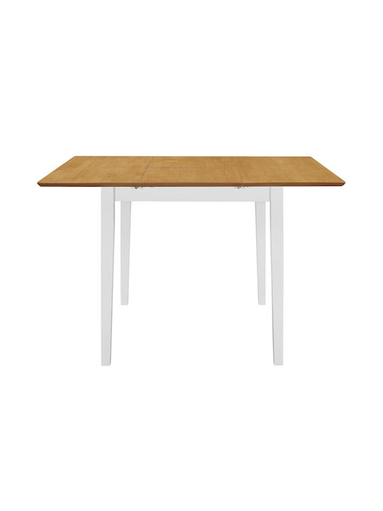 Dining Room Expandable 5pcs 80(+40)x80cm