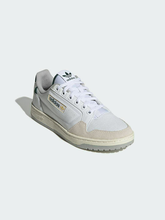 Adidas NY 90 Logo Ανδρικά Sneakers Cloud White / Collegiate Green