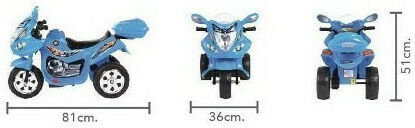 Kinder Motorrad Inspiriert Elektroantrieb 6 Volt Blau