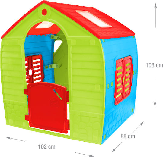 Mochtoys Multifunctional Kids Playhouse Garden Candy Multicolored 88x88x108cm