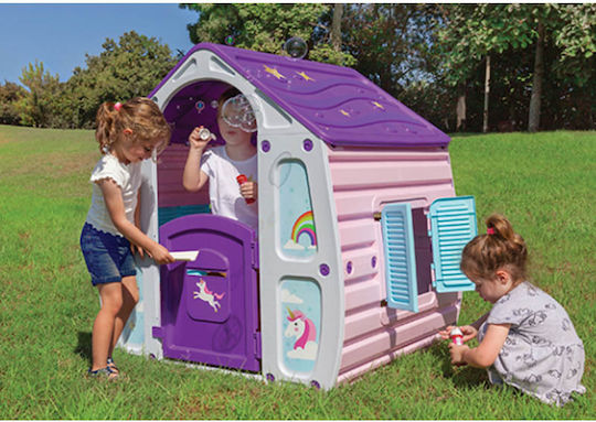 Starplay Plastic Kids Playhouse Multicolour Unicorn Magical 102x90x109cm