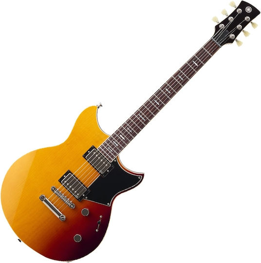 Yamaha Revstar RSS20 Електрическа Китара SG с HH Конфигурация на Пикапите Sunset Burst с Калъф