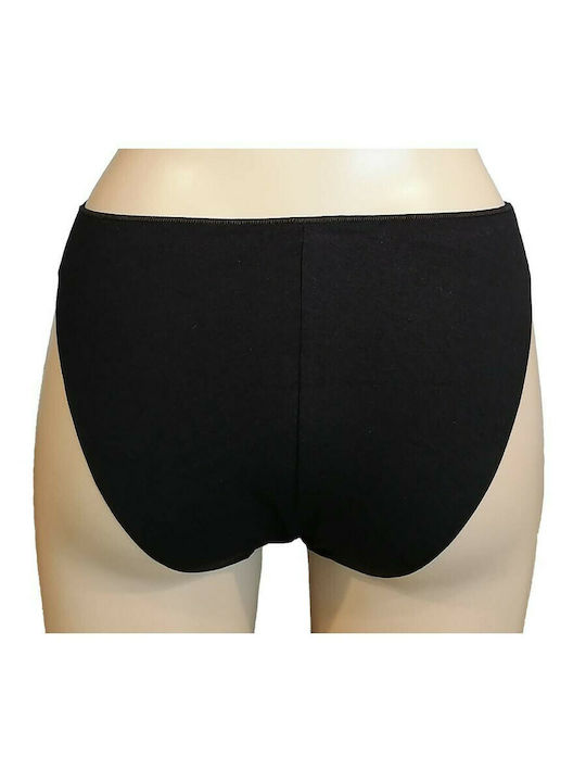 WOMEN'S INVISIBLE BRIEFS TAI INVISIBLE WITHOUT ELASTIC BAND AA 384 - PACK OF 3 PIECES - BLACK-BEIGE