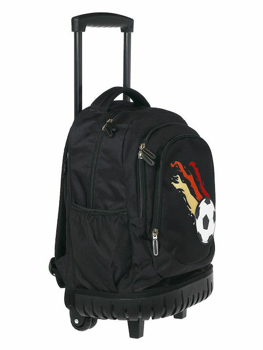 Lyc Sac One Rock 'n' Roll School Bag Trolley Elementary, Elementary Football