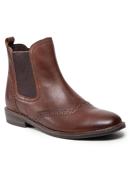 Marco Tozzi Damen Chelsea Stiefeletten Chestnut