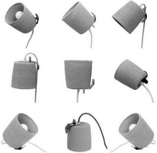 La Case de Cousin Paul Swing Classic Lamp Wall with Socket E14 and Switch Beige 12cm