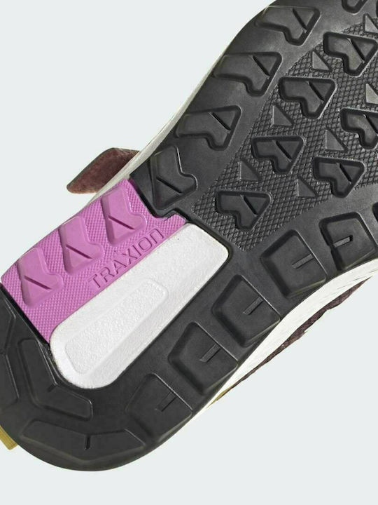 Kids Hiking Shoes Terrex Trailmaker Waterproof Wonder Red / Linen Green / Pulse Lilac