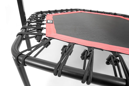 AMILA Trampolin Gymnastik Durchmesser 111.5cm mit Handgriff Rosa