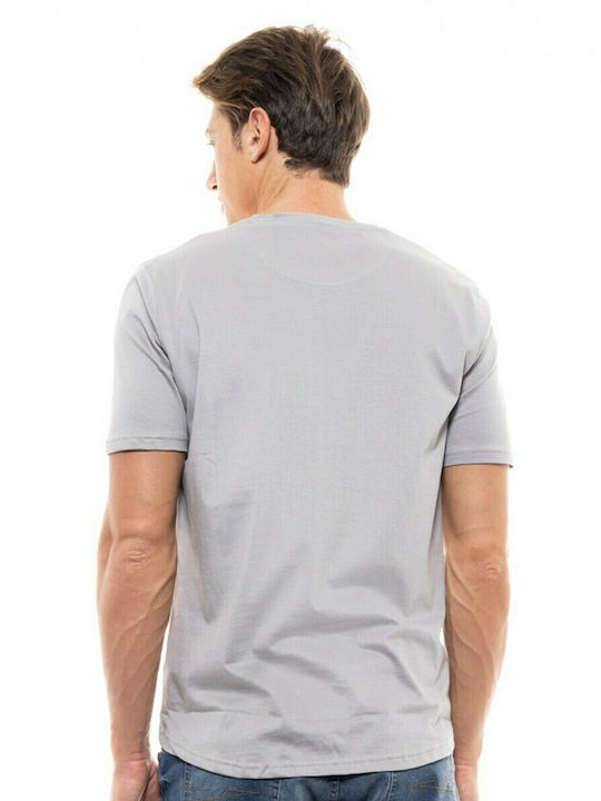 Biston Herren T-Shirt Kurzarm Gray