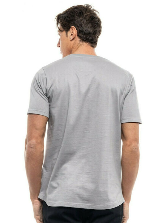 Biston Herren T-Shirt Kurzarm Gray