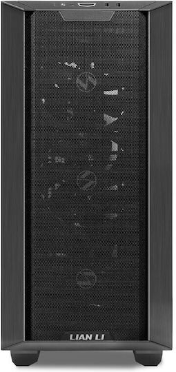Lian Li Lancool III Gaming Midi-Turm Computergehäuse mit Seitenfenster Schwarz