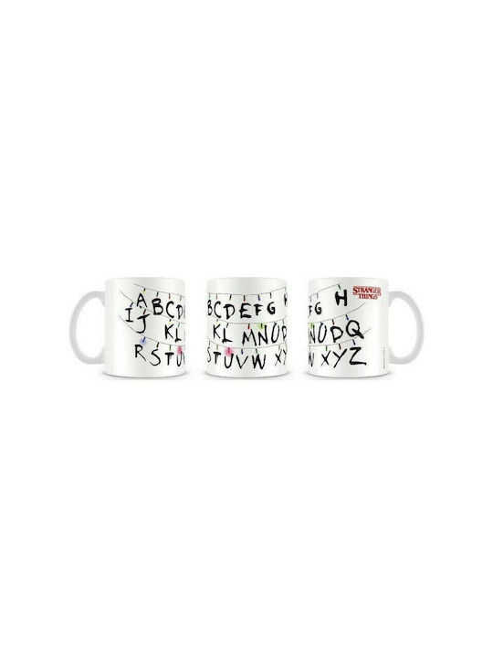Pyramid International Stranger Things - Lights Becher Keramik Weiß 315ml