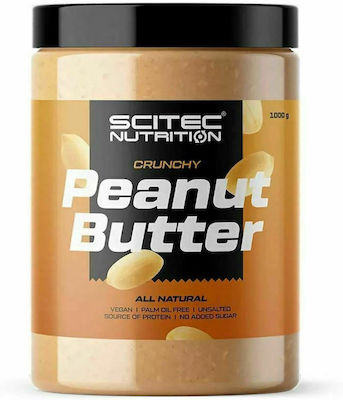 Scitec Nutrition Φυστικοβούτυρο Τραγανό με Έξτρα Πρωτεΐνη Crunchy 1000gr