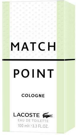 Lacoste Match Point Eau de Cologne 100ml