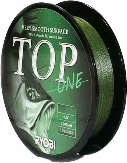 Ryobi Top One Fishing Filament 120m / 0.128mm