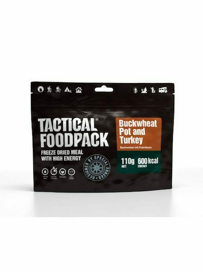 Tactical Foodpack Buckwheat Pot And Turkey Ready Meal With Meat 110gr 1pc
