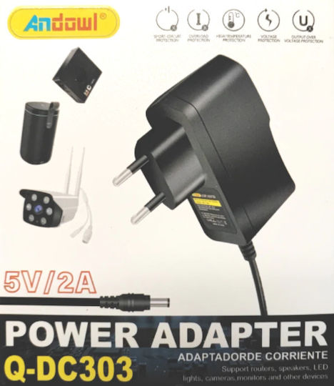 Andowl Q-DC303 Universal Power Adapter 5V 2A with Power 10W