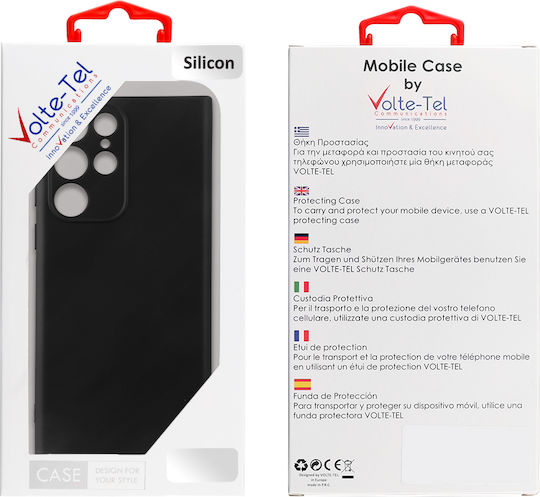 Volte-Tel Back Cover Σιλικόνης Μαύρο (OnePlus 10 Pro)