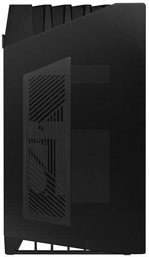 Silverstone LD03-AF Gaming Mini Tower Computer Case with Side Window Black